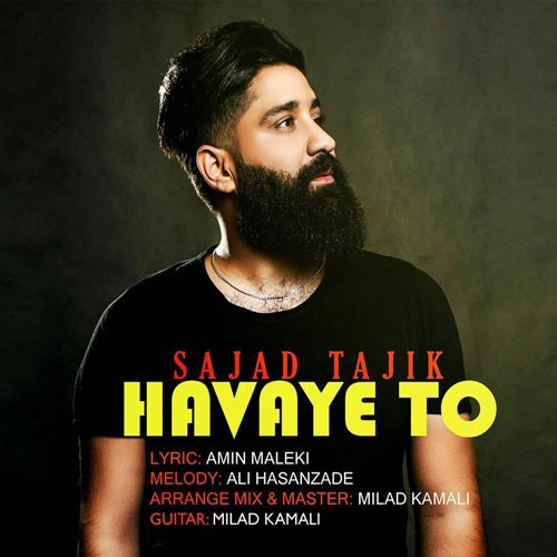 تک ترانه - دانلود آهنگ جديد Sajjad-Tajik-Havaye-To دانلود آهنگ سجاد تاجیک به نام هوای تو  