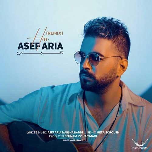 تک ترانه - دانلود آهنگ جديد Asef-Aria-Hiss-Remix دانلود ریمیکس آصف آریا به نام هیس 